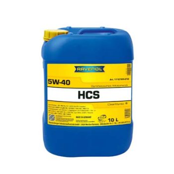 МАСЛО МОТОРНОЕ RAVENOL Моторное масло HCS SAE 5W-40 (10л) new