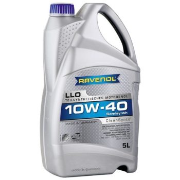 МАСЛО МОТОРНОЕ RAVENOL Моторное масло LLO SAE 10W-40 ( 5л) new