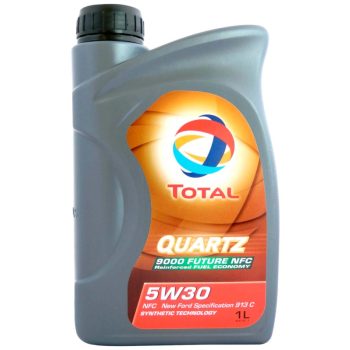 МАСЛО МОТОРНОЕ TOTAL Моторное масло Quartz Future NFC 9000 5W 30, 1 л