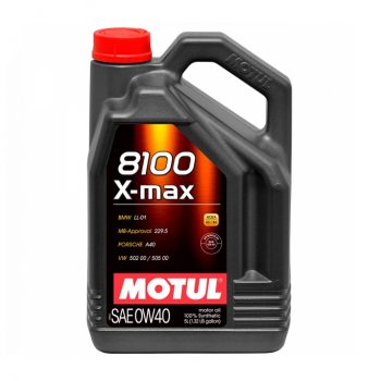 МАСЛО МОТОРНОЕ MOTUL 0W40 8100 X-MAX ACEA A3/B4,API SN/CF,BMW LL01,VW 502 00/505 00