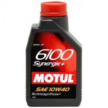 МАСЛО МОТОРНОЕ MOTUL 10W40 6100 SYNERGIE API SN/CF ACEA A3/B4 MB 229.3 TECHNOSYNTHESER