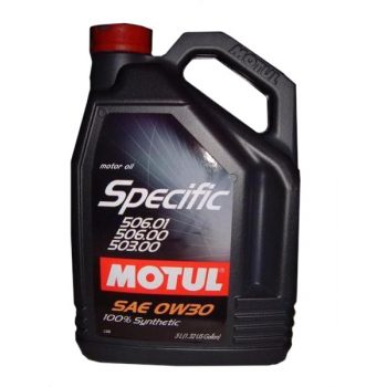 МАСЛО МОТОРНОЕ MOTUL 0W30 SPECIFIC 506.01-506.00-503.00 VW 503.00/506.00/506.01 (ЗАМ MOT101171)