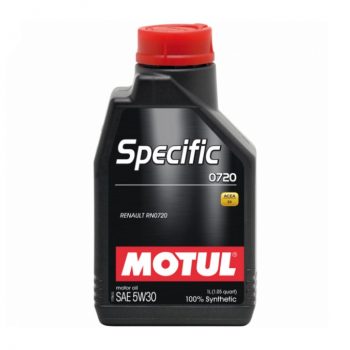 МАСЛО МОТОРНОЕ MOTUL 5W30 SPECIFIC 0720ACEA С4; RN0720 (ФИЛЬТР DPF); MB 226.51