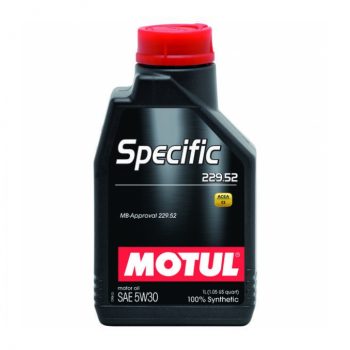 МАСЛО МОТОРНОЕ MOTUL 5W30 SPECIFIC 229.52 ACEA C3; API SN/CF; MB 229.52; “BlueTEC”