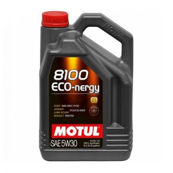 МАСЛО МОТОРНОЕ MOTUL 5W30 8100 ECO-NERGYАСЕА А5/В5; API SL/CF; RN0700; FORD WSS M2C913C