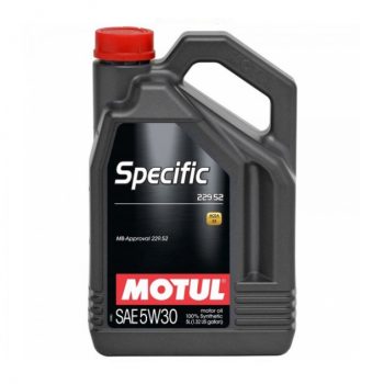 МАСЛО МОТОРНОЕ MOTUL 5W30 SPECIFIC 229.52 ACEA C3; API SN/CF; MB 229.52; “BlueTEC”