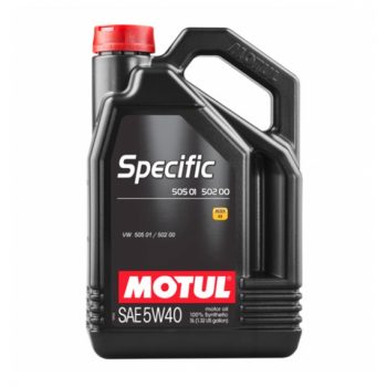 МАСЛО МОТОРНОЕ MOTUL 5W40 SPECIFIC 505.01-502.00-505.00ACEA С3; VW 505.01/502.00/505.00