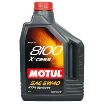 МАСЛО МОТОРНОЕ MOTUL 5W40 8100 X-CESSAPI SN/CF; ACEA A3/B4; BMW LL-01; MB 229.5; VW 502(5).00