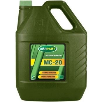 МАСЛО МОТОРНОЕ OILRIGHT МС-20  5л Масло моторное авиационное (SAE 50)