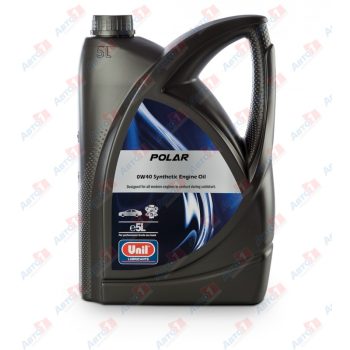 МАСЛО МОТОРНОЕ Unil POLAR 0W40, 5л
