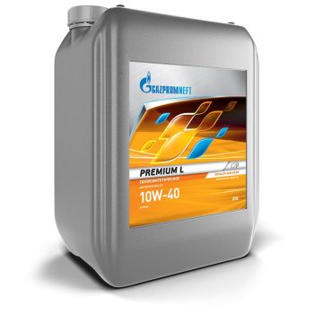 МАСЛО МОТОРНОЕ ГАЗПРОМНЕФТЬ Premium L 10W-40 20л SL/CF (Л)