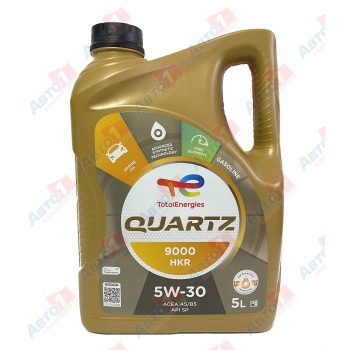 МАСЛО МОТОРНОЕ TOTAL QUARTZ 9000 HKR 5W30 5л API SP ACEA A5/B5 KIA ENGINE OIL