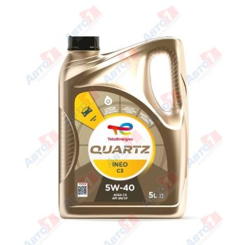 МАСЛО МОТОРНОЕ TOTAL QUARTZ INEO C3 5W-40 5л API SN/CF ACEA C3 505.00/505.01 WSS-M2C-917-A
