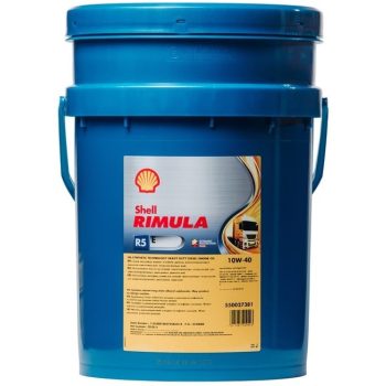 МАСЛО МОТОРНОЕ SHELL RIMULA R5 E 10W-40 20л