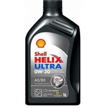 МАСЛО МОТОРНОЕ SHELL 0W30 HELIX ULTRA A5/B5/1 API SL, ACEA A5/B5