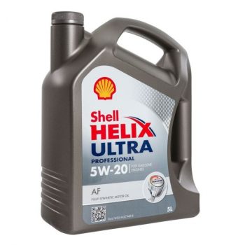 МАСЛО МОТОРНОЕ SHELL 5W20 HELIX ULTRA PROFESSIONAL AF/5 ACEA A1/B1, API SN, Ford WSS-M2C948-B