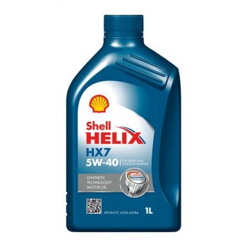 МАСЛО МОТОРНОЕ SHELL Helix HX7 5W-40