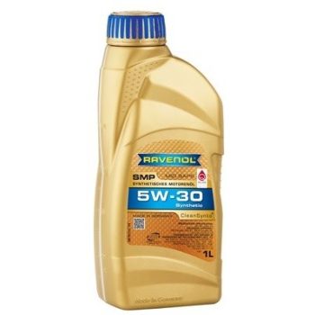 МАСЛО МОТОРНОЕ RAVENOL SMP SAE 5W-30 1л 504.00/507.00  LL-04