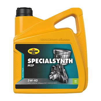 МАСЛО МОТОРНОЕ KROON OIL Specialsynth MSP 5W-40 4L Масло моторное Specialsynth MSP 5W4 Нидерланды