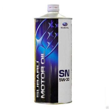 МАСЛО МОТОРНОЕ SUBARU Motor Oil SN 5w30