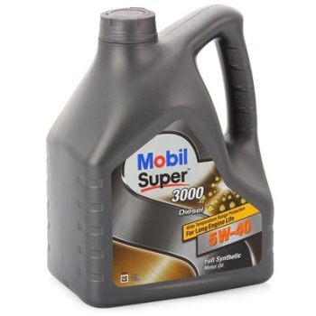 МАСЛО МОТОРНОЕ MOBIL Super 3000 X1 Diesel 5W-40 4л API CF  VW502.00/505.00 B71 2296