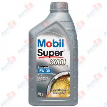 МАСЛО МОТОРНОЕ MOBIL SUPER 3000 X1F-FE 5W-30, 12X1L