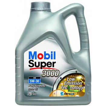 МАСЛО МОТОРНОЕ MOBIL Super 3000 XE 5W-30 4л API SN/CF