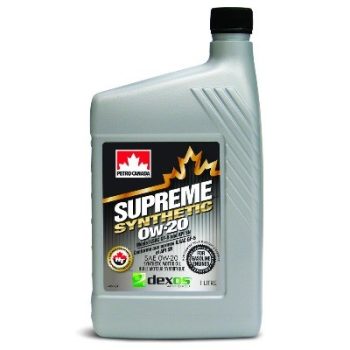 МАСЛО МОТОРНОЕ PETRO-CANADA Supreme Synthetic 0w-20 1л ILSAC GF-6A WSS-M2C962-A1 GM dexos1