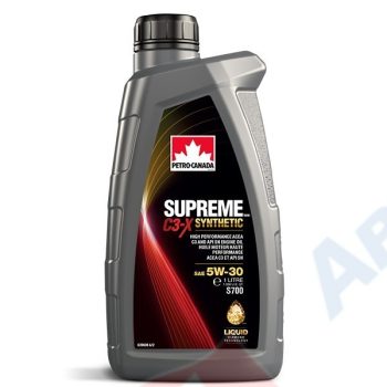 МАСЛО МОТОРНОЕ PETRO-CANADA Supreme Synthetic C3-X 5W-30 1л API SP ACEA C3 504.00/507.00