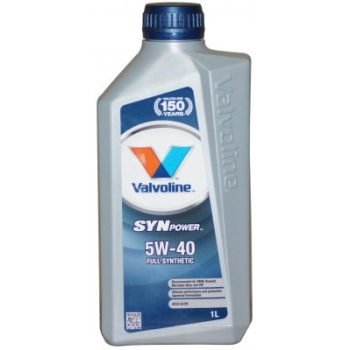 МАСЛО МОТОРНОЕ VALVOLINE SYNPOWER 5W-40 1л API SN/CF A3/B4 B71 2296 502.00/505.00
