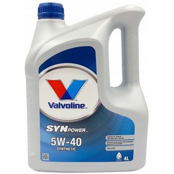 МАСЛО МОТОРНОЕ VALVOLINE SYNPOWER 5W-40 5л API SN/CF A3/B4 B71 2296 502.00/505.00