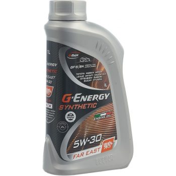 МАСЛО МОТОРНОЕ G-Energy Synthetic Far East 5W-30 1л API SP ILSAC GF-5 (Л)
