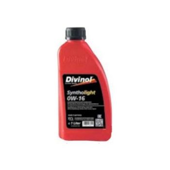 МАСЛО МОТОРНОЕ DIVINOL SYNTHOLIGHT 0W-16 1л API SP/ SN/ SN Plus ILSAC GF 6B