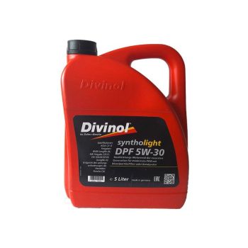 МАСЛО МОТОРНОЕ DIVINOL SYNTHOLIGHT DPF 5W-30 5л API SN ACEA C3 LL-04 229.51 504.00/507.00