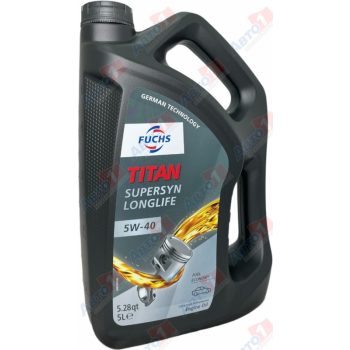 МАСЛО МОТОРНОЕ FUCHS TITAN Supersyn LONGLIFE 5W-40 5л SN 229.5 226.5