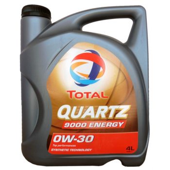 МАСЛО МОТОРНОЕ TOTAL QUARTZ ENERGY 9000 0W30, ACEA A3/B4, API SJ/CF (RENAULT, VW 502.00/505.00, BMW LongLife 01, MERCEDES MB 229.5, GM-LLA025/B025 (Level))