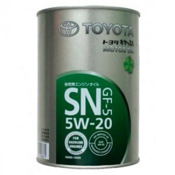 МАСЛО МОТОРНОЕ TOYOTA MOTOR OIL SN/GF-5 5W20