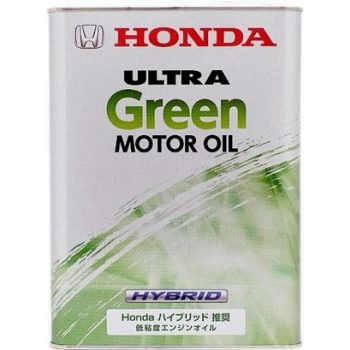 МАСЛО МОТОРНОЕ HONDA ULTRA GREEN SN 4л железная банка для гибридных авто (0w-10)
