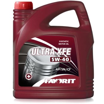 МАСЛО МОТОРНОЕ FAVORIT ULTRA XFE 5W-40 4л API SN/CF пластик