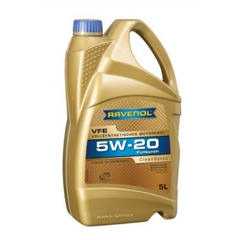 МАСЛО МОТОРНОЕ RAVENOL VFE SAE 5W-20 5л ACEA A5/B5 ILSAC GF-6A