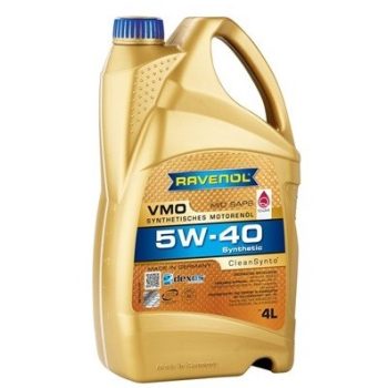 МАСЛО МОТОРНОЕ RAVENOL VMO SAE 5W-40 4л ACEA C3 dexos2 LL-04 502.00/505.00/505.01