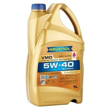 МАСЛО МОТОРНОЕ RAVENOL VMO SAE 5W-40 5л ACEA C3 dexos2 LL-04 502.00/505.00/505.01