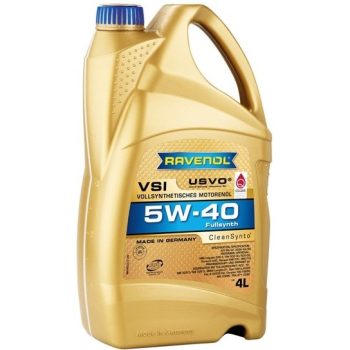 МАСЛО МОТОРНОЕ RAVENOL VSI SAE 5W-40 4л  502.00/505.00 LL-01 PSA B71 2296