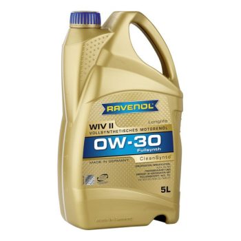 МАСЛО МОТОРНОЕ RAVENOL WIV II 0W-30 5л ACEA A5/B5 VW 503.00/506.00/506.01