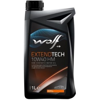 МАСЛО МОТОРНОЕ WOLF ExtendTech 10W-40 HM 