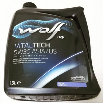 МАСЛО МОТОРНОЕ WOLF VitalTech 5W-30 ASIA/US D1