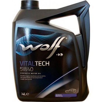 МАСЛО МОТОРНОЕ WOLF VitalTech 5W-40