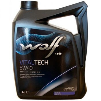 МАСЛО МОТОРНОЕ WOLF VitalTech 5W-40