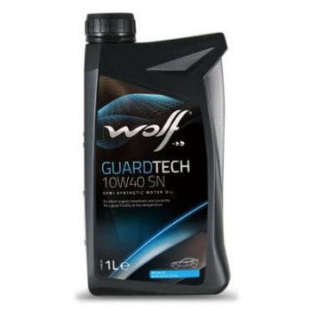 МАСЛО МОТОРНОЕ WOLF GuardTech 10W-40 SN