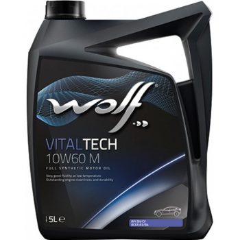 МАСЛО МОТОРНОЕ WOLF VitalTech 10W-60 M